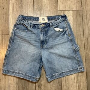 BDG‎ Urban Outfitters Denim Carpenter Shorts Light Wash Blue Size 32